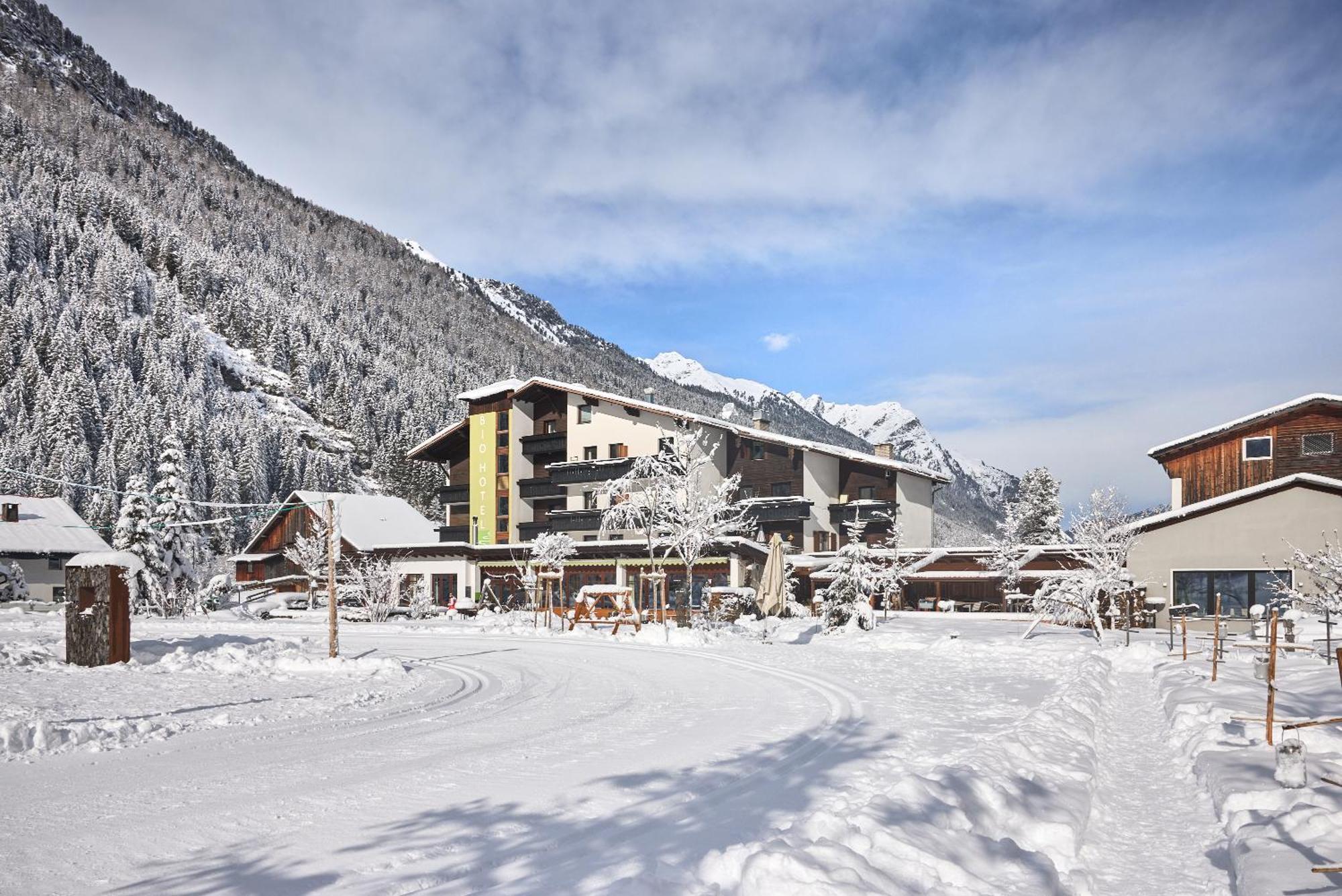 Bio Hotel Stillebach Sankt Leonhard im Pitztal Eksteriør bilde